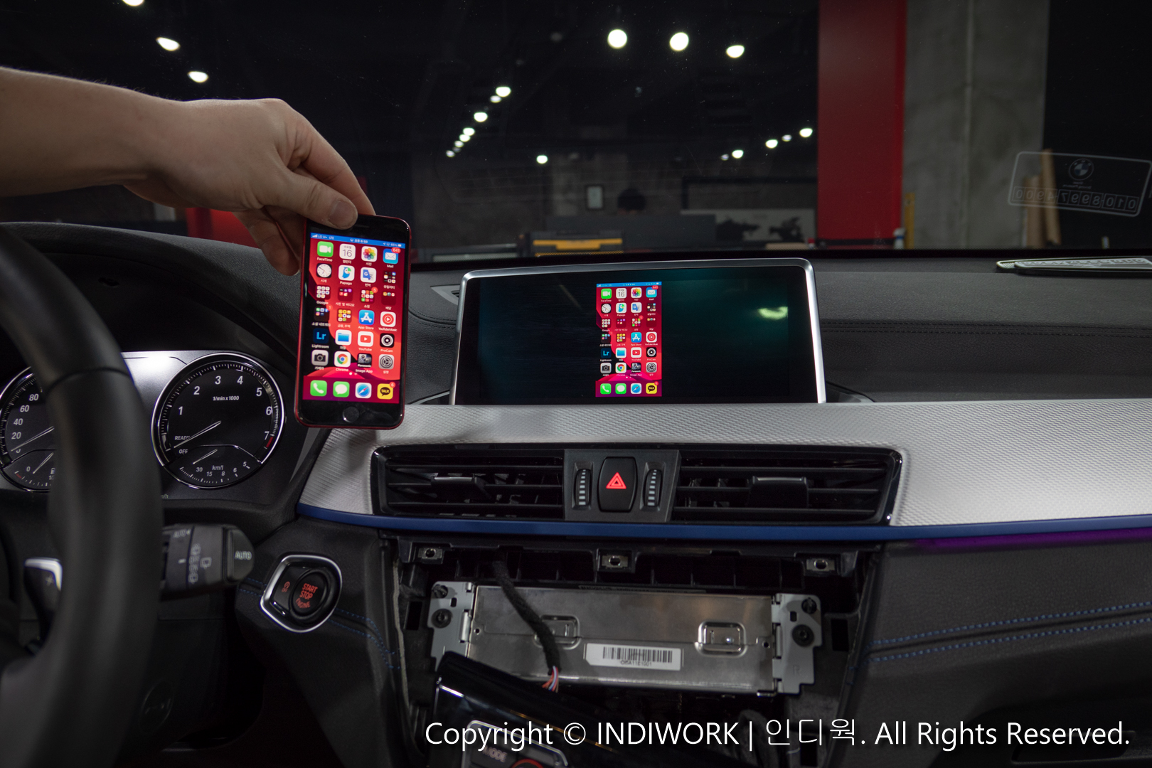 Apple Carplay,Smartphone mirroring for 2020 BMW X1 F48 "SCB-EVO"