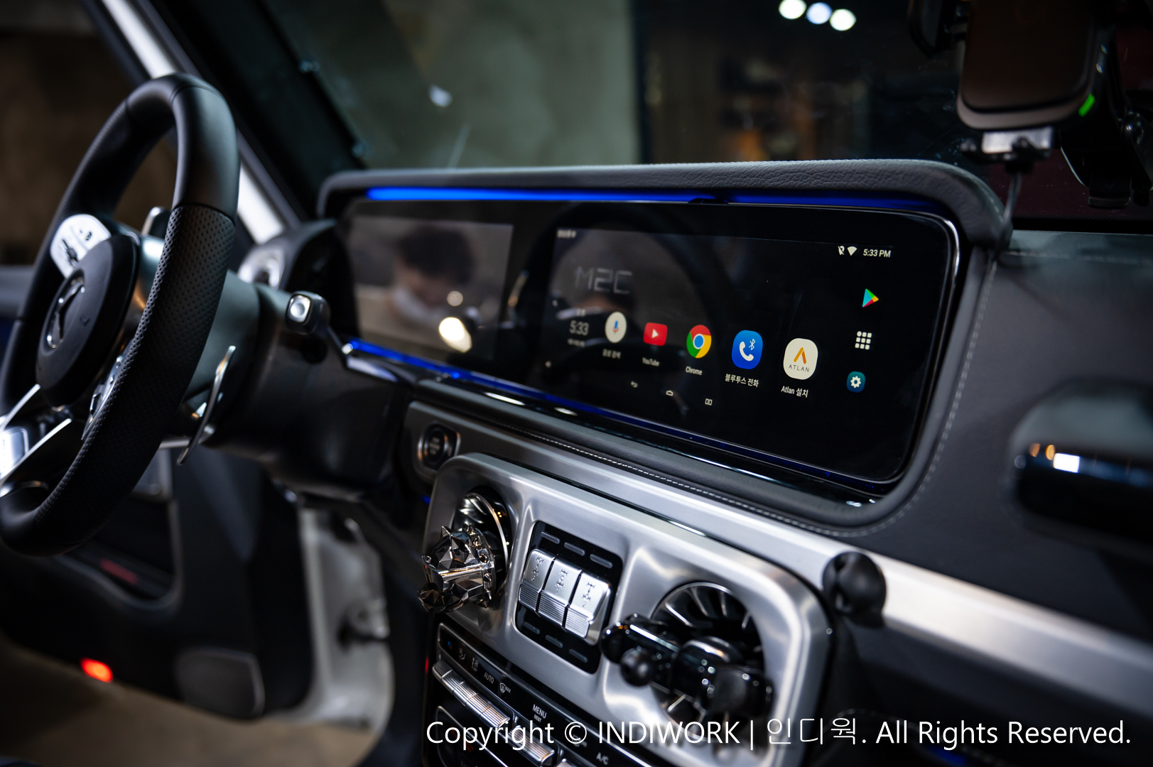 Android CarPC System for 2020 Mercedes G-Class W463 "M2C-200PLUS"