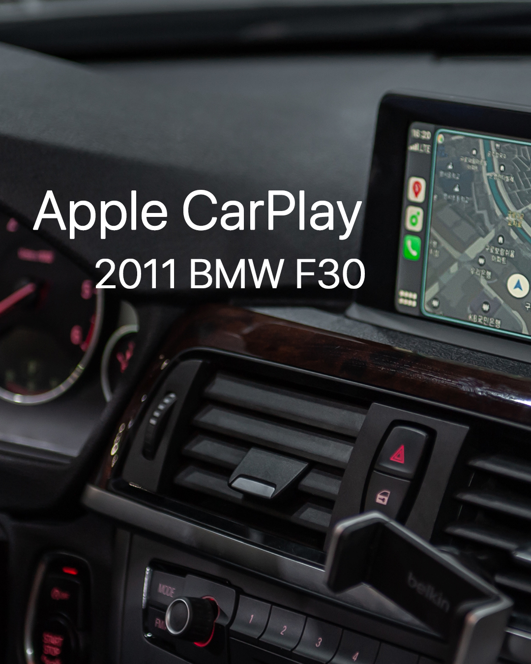 Apple Carplay for 2011 BMW 3 F30 "SCB-NBT"