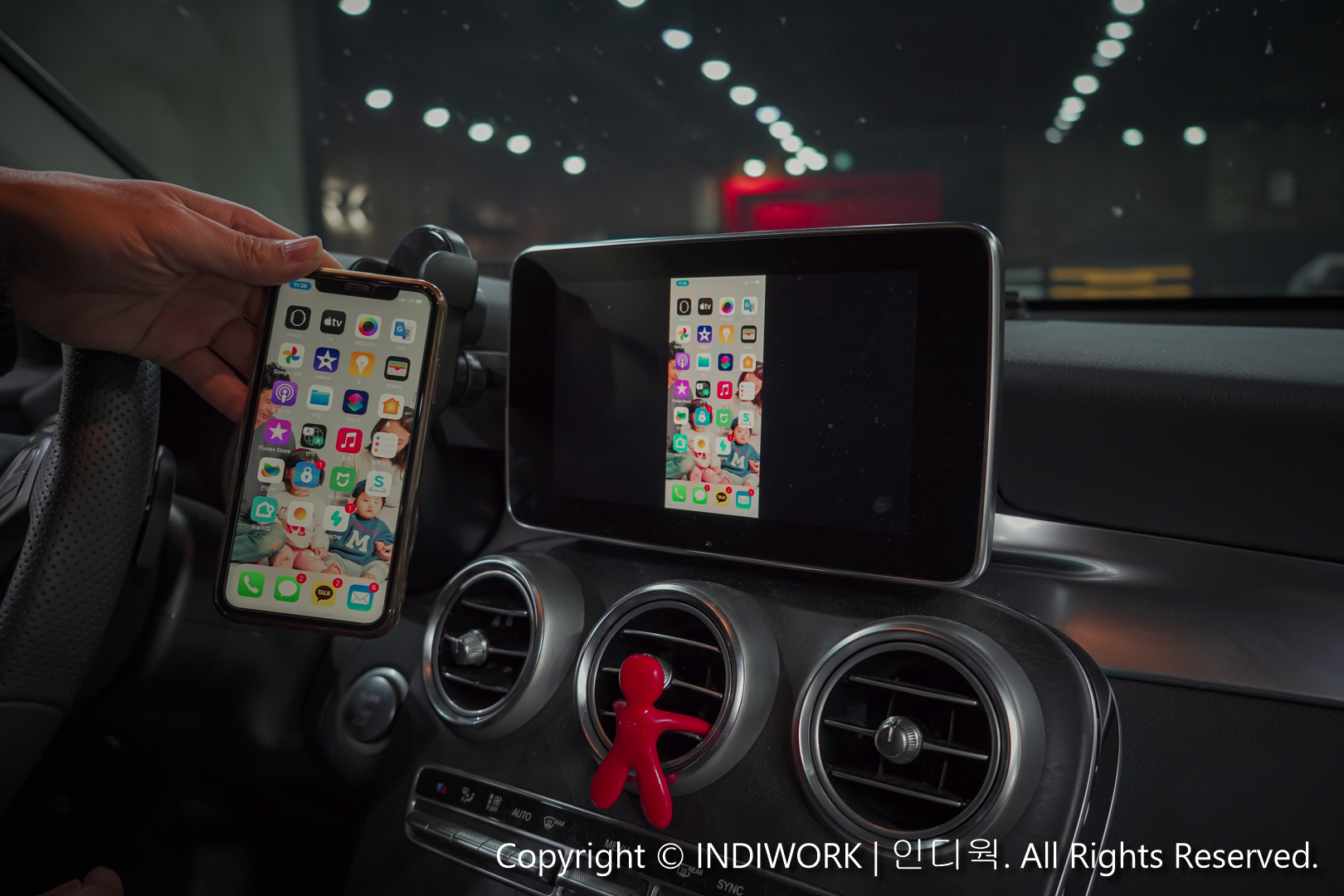 Apple CarPlay,smartphone mirroring for Mercedes-Benz GLC-Class X253 "SCB-NTG5"