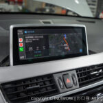 2020 BMW X1 F48 Display Size Up 6.5″ to 8.8″(Original Parts) and add Apple Carplay(T-MAP)"SCB-EVO"