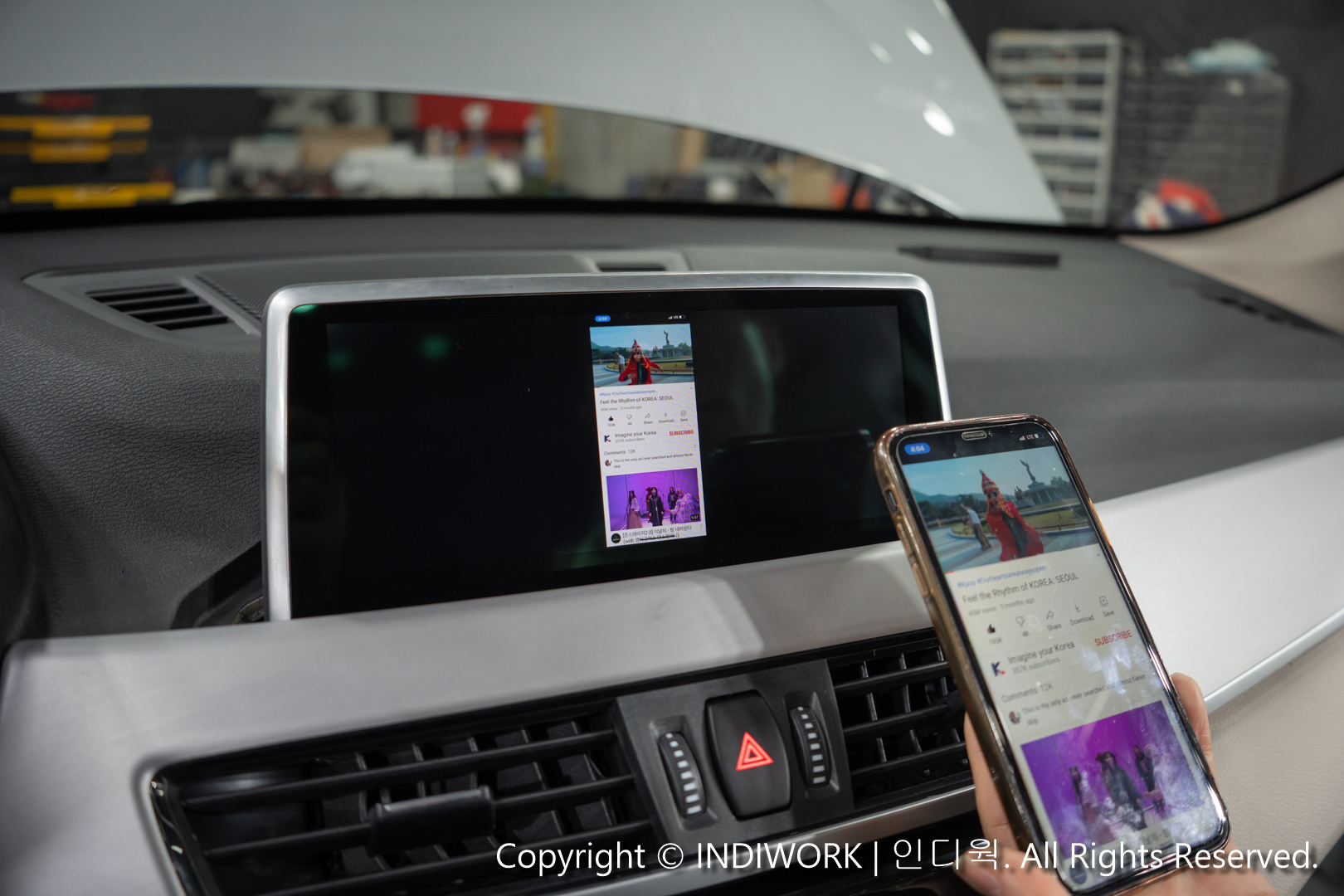 Display Size Up 6.5″ to 8.8″,Apple carplay for 2020 BMW X1 F48 Carplay (smartphone mirroring)"SCB-NBT"