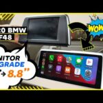 2020 BMW X1 F48 Display Size Up 6.5" to 8.8"(Original Parts) and add Apple Carplay