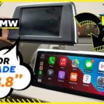 2020 BMW X1 F48 Display Size Up 6.5" to 8.8"(Original Parts) and add Apple Carplay