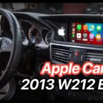 Apple CarPlay for 2013 Mercedes E-Class E350 W212 "SCB-NTG4.5"