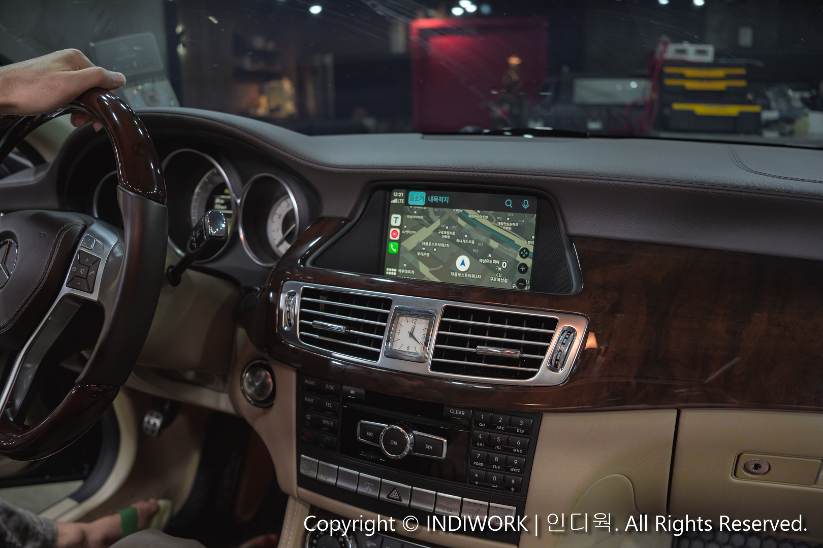 Retrofit Apple CarPlay T- MAP for 2015 Mercedes CLS-Class 550 W218 "SCB-NTG4.5"