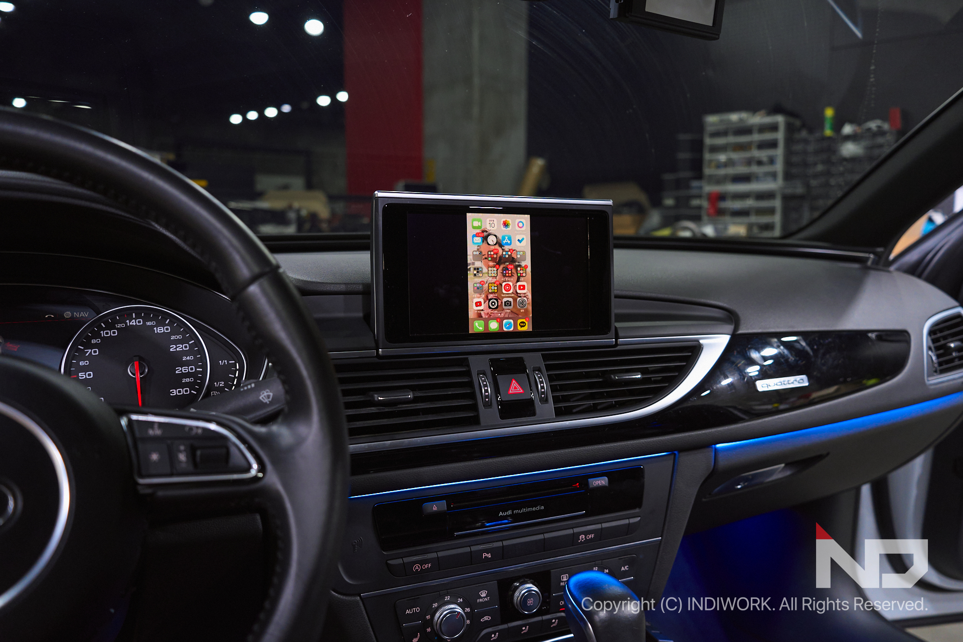 Apple Carplay smartphone mirroring for 2016 Audi A6 4G MMI "SCB-AU A7C"