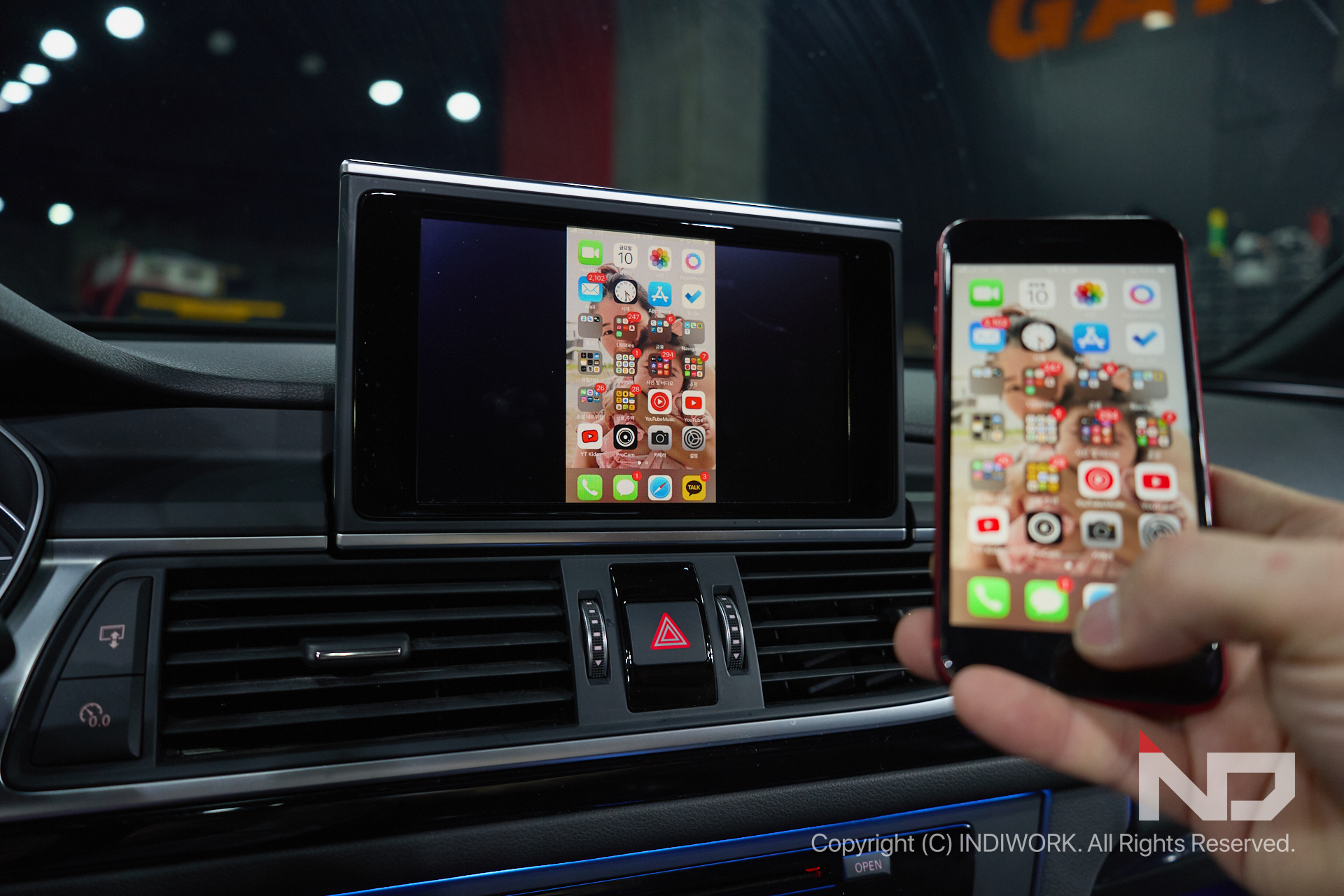 Apple Carplay smartphone mirroring for 2016 Audi A6 4G MMI "SCB-AU A7C"