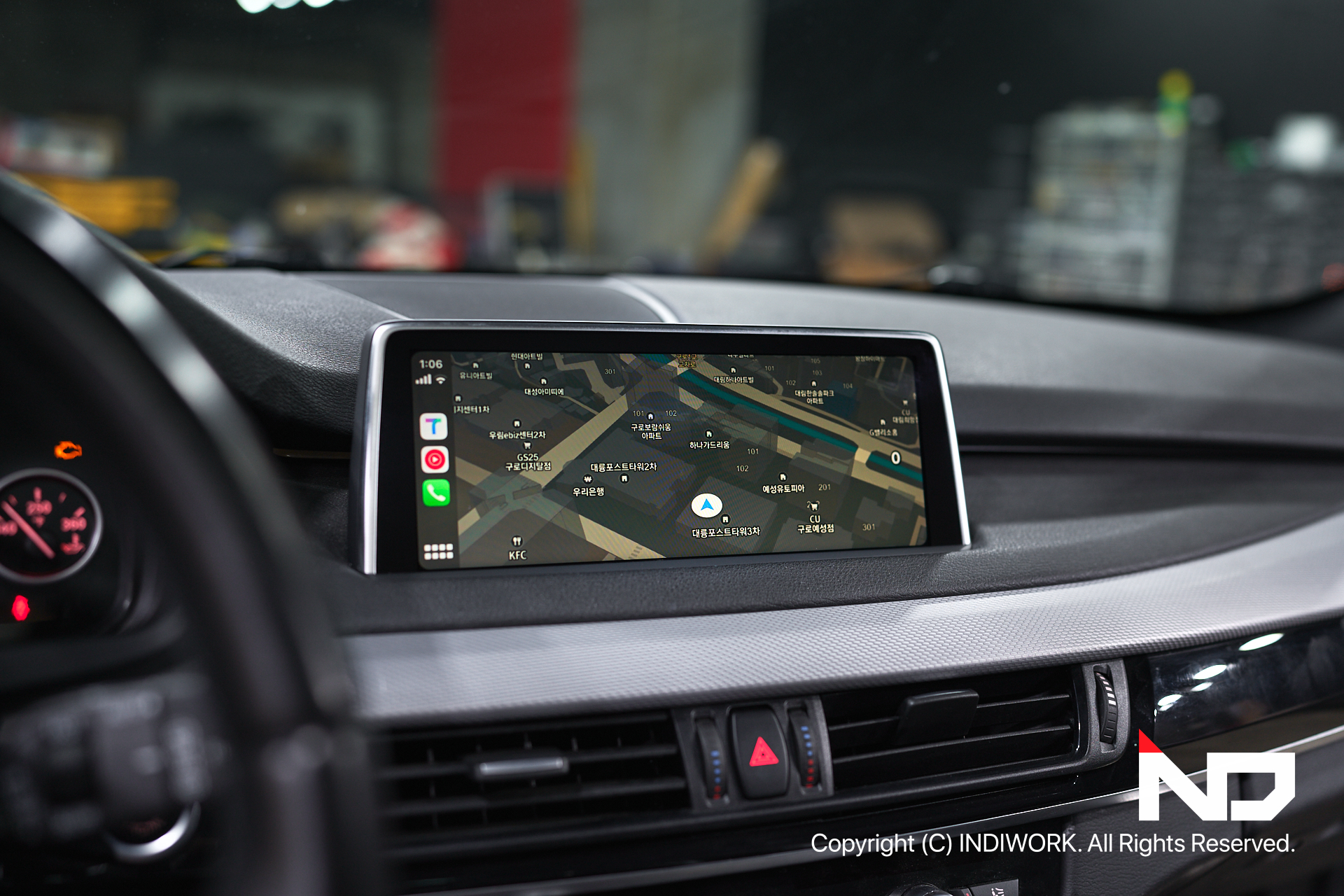 Apple Carplay T-MAP for 2016 BMW X5 F15 "SCB-NBT"