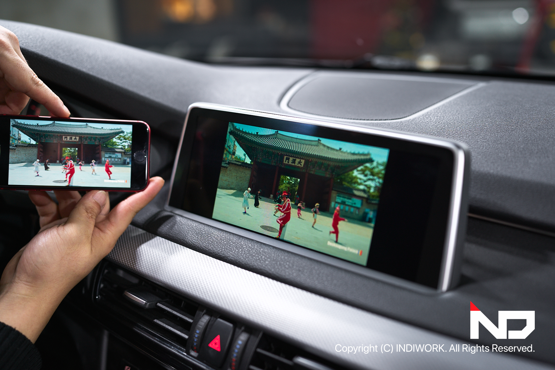 Apple Carplay smartphone mirroring for 2016 BMW X5 F15 "SCB-NBT"