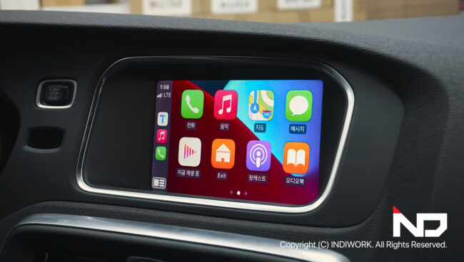 Carplay volvo v40