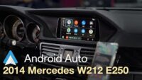 Google Android Auto for 2014 Mercedes E-Class E250 W212