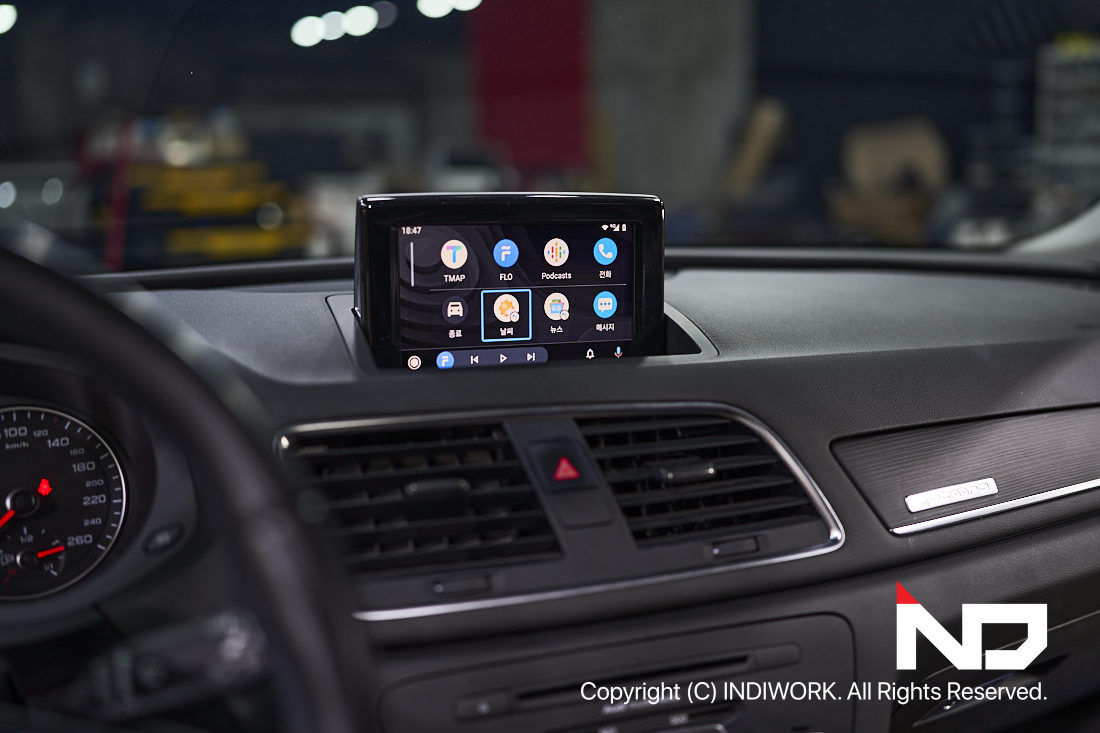 Retrofit 2013 Audi Q3 Android Auto,Mirroring,Backup Cam "SCB-AU-Q3H"