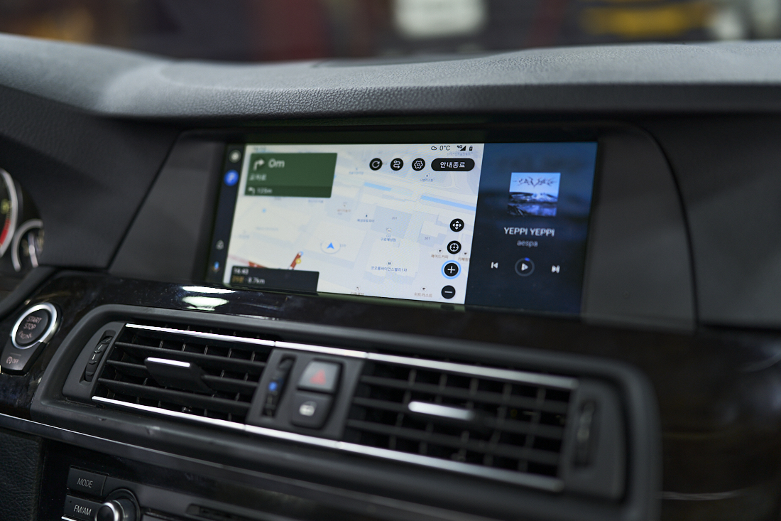 retrofit Android Auto 2012 BMW 520D F10 BMW MMI Apple Carplay "SCB-CIC"