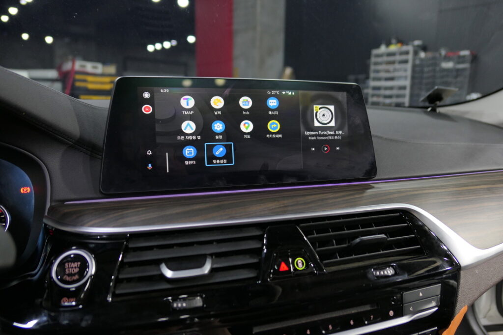 android auto for 2018 bmw g30 520i "scb-evo"