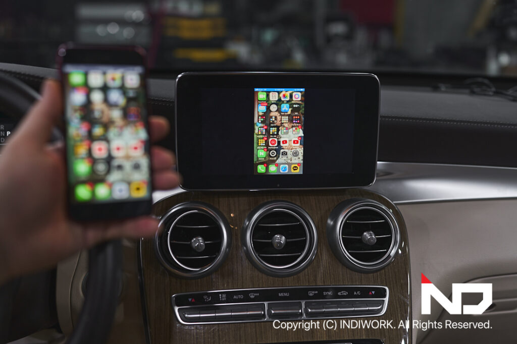 appple carplay,smartphone mirroring for 2015 mercedes benz glc "scb-ntg5"