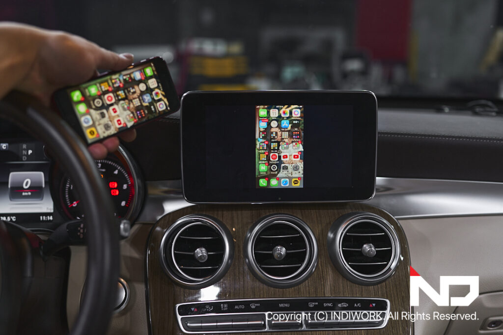 appple carplay,smartphone mirroring for 2015 mercedes benz glc "scb-ntg5"