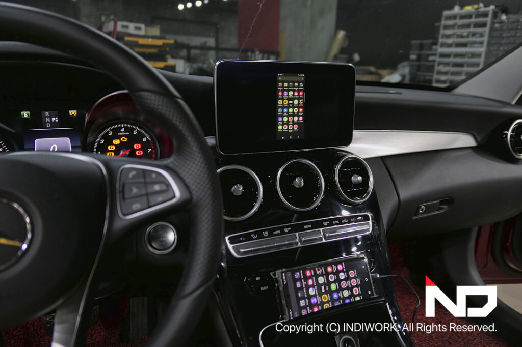 apple carplay,smartphone mirroring for 2016 mercedes benz c-class(w205)"scb-ntg5"