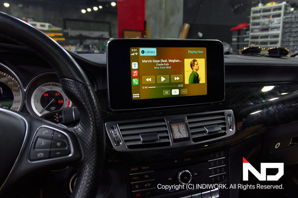 apple carplay,music play for 2014 benz cls "scb-ntg4.5"