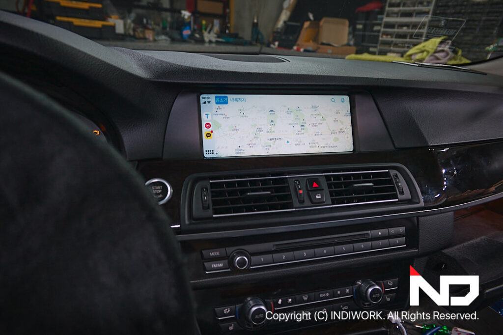 apple carplay,t-map for 2011 bmw 530d f10 "scb-cic"