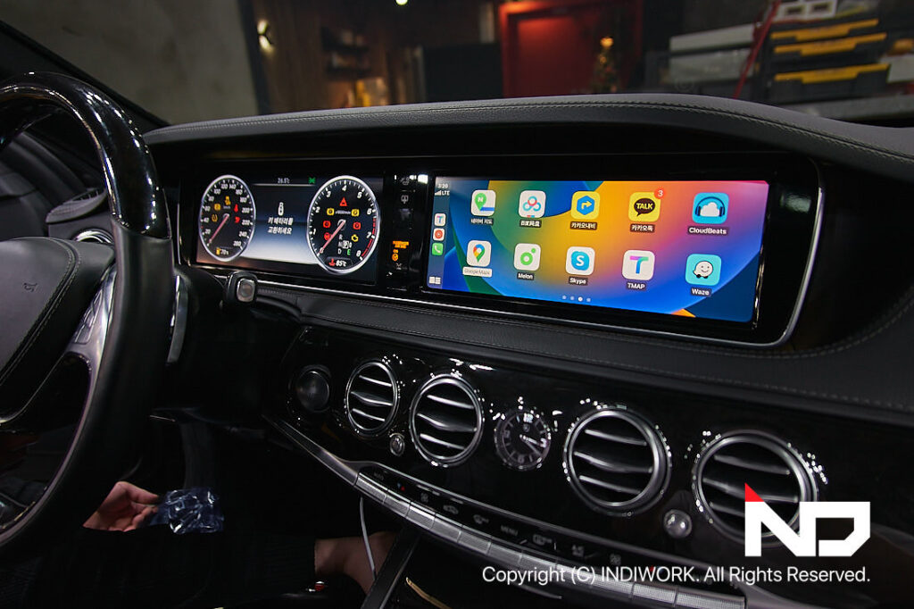 apple carplay for 2015 benz s500(w222) "scb-ntg5"