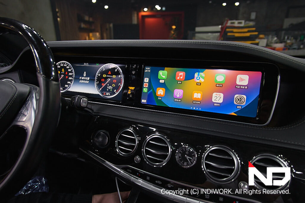apple carplay for 2015 benz s500(w222) "scb-ntg5"