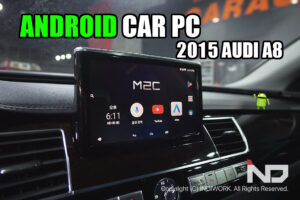 ANDROID CAR PC, 2015 AUDI A8 M2C 작업.