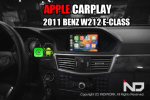 APPLE CARPLAY,2011 BENZ W212 애플 카플레이 설치