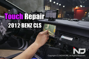 2012 BENZ CLS NTG2540 TOUCH REPAIR
