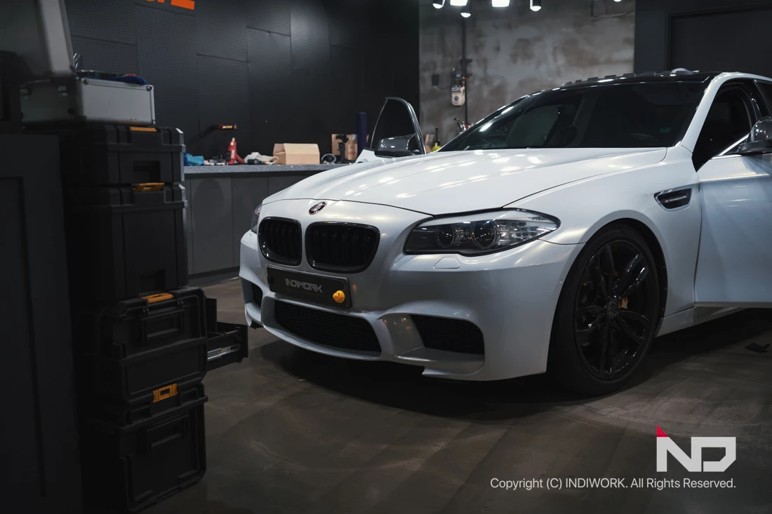 BMW F10 NBT HU 터치 카플레이&안드로이드 오토